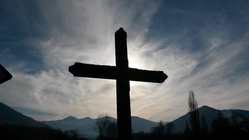 La Croix sur le Chemin à Eysus